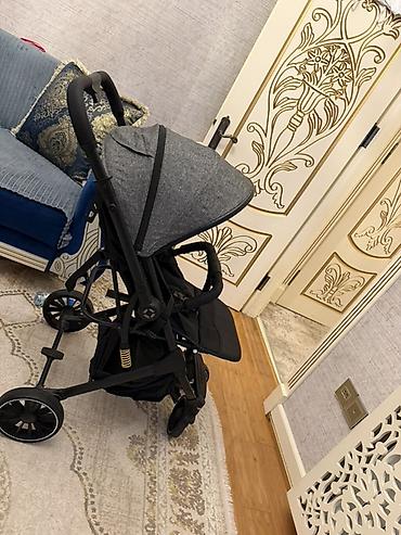 quatro mini uşaq arabaları: Uşaq arabası – yüngül və funksional model - Rəng: qara/boz (melanj — 3