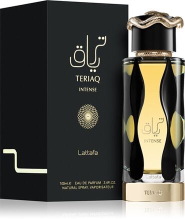 Ətriyyat: Teriaq Intense Zəriflik və gücün mükəmməl sintezi. Qara ədviyyatlar