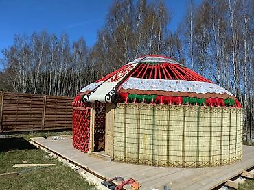 Продажа юрт: Продажа юрты, Каркас Деревянный, 85 баш, Диаметр: 6 метров — 17