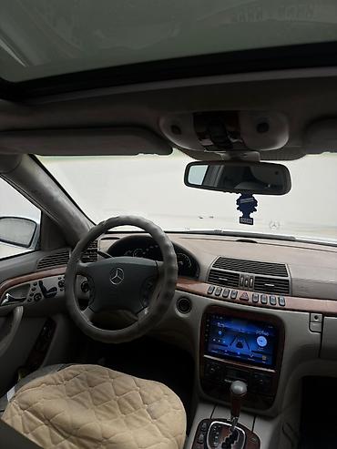 Mercedes-Benz: Mercedes-Benz S-Class: 2001 г., 5 л, Автомат, Бензин, Седан — 9