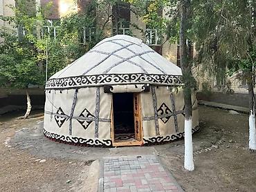 баный кател: Аренда юрты, Каркас Деревянный, 85 баш, С полом, Самовар, Стол — 3