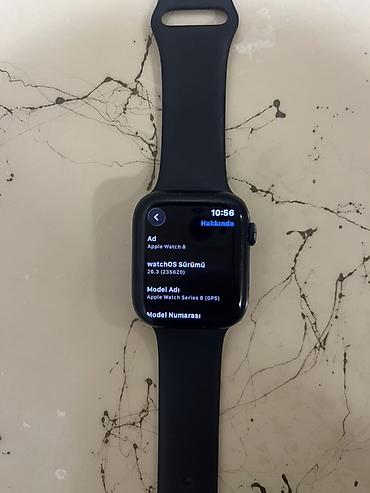 internet data: Apple Watch 8 (45mm) Özum isledmisem,hec bir problemi yoxdur bütün — 5