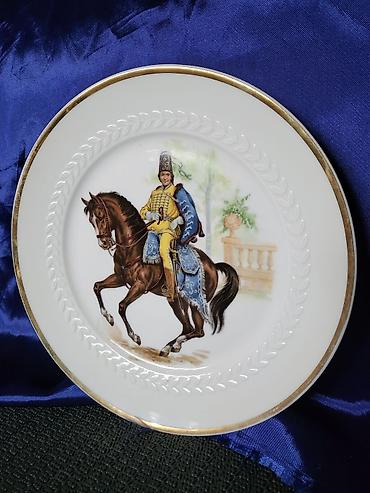 forma ideale predsoblja: Tanjir za na zid 1940g+ Bavaria Tirschenreith porcelan. Tanjir — 7