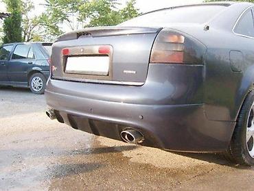 Spojleri: DIFUZOR ZA ZADNJI BRANIK SPOJLER AUDI A6 C5 LIMUZINA | Difuzor — 2