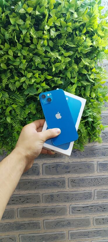 Apple iPhone: IPhone 13, 128 GB, Pacific Blue, Face ID