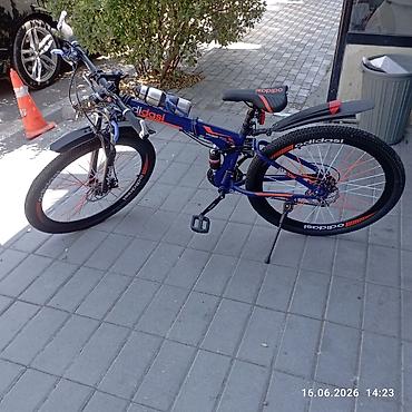 Məhsul: Dağ/şossе hibrid tipli qatlanan velosiped Xüsusiyyətlər: -