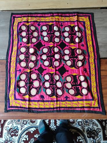 Ковры и паласы: Ковер Б/у, 100 * 100 — 15