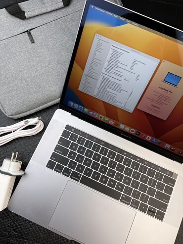 Компьютеры, ноутбуки и планшеты: Ноутбук, Apple, 16 ГБ ОЗУ, Intel Core i7, 15 ", Б/у, Для несложных задач, память SSD