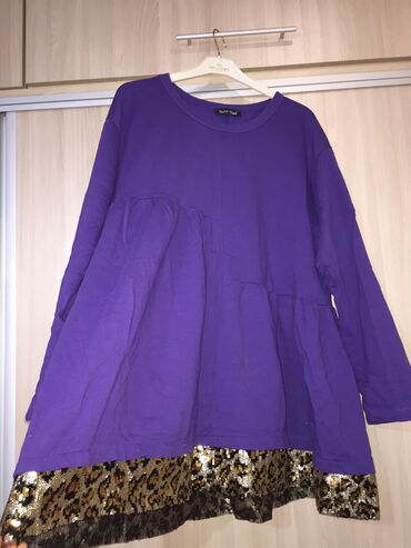 тунику под in Кыргызстан | ПЛАТЬЯ: Платье M, L, XL, цвет - Фиолетовый