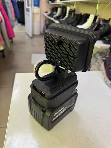 Прожекторы: Лед прожектор LED, насадка на любую макита makita батарейку — 5