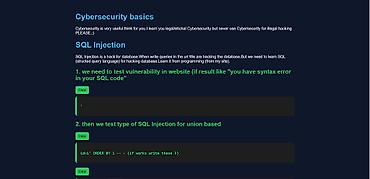 internete girmek: Web site CyberAcademy - Kateqoriyalar: Programming, Cybersecurity — 4