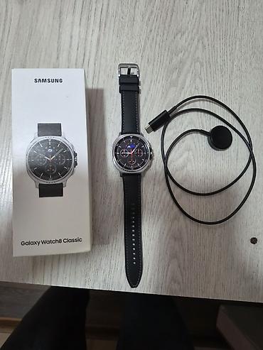 Samsung galaxy watch 8classic 46 mm Satılır ideal haldadı. 2/64gb