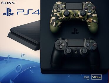 кожаный чехол iphone 5: Sony PlayStation 4 Slim 500GB. Əla vəziyyətdədir. Komplektə 2 ədəd