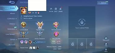 array informatika pdf 2025: Mobile Legends hesabı təqdim olunur. Şəkillərdə görünən məlumata — 2