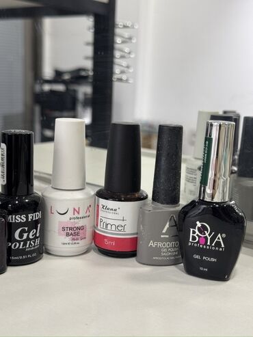 Manikür və pedikür məhsulları: Dırnaq üçün gel lak, 30 ml, Yeni — 25