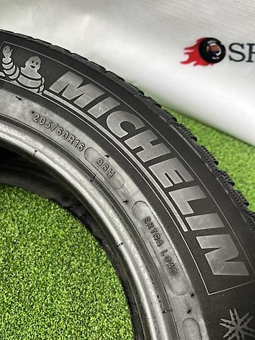 шины 16 зима: Шины 205 / 60 / R 16, Зима, Б/у, Пара, Легковые, Италия, Michelin — 4