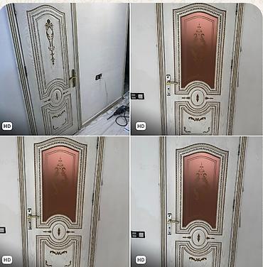 ev dekoru: Qapi 6eded 4u205/90sm 2si205/80sm 110azn biri Mehdiabad 8838 — 1