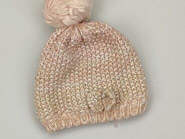 czapka różowa zimowa: Czapka, stan - Dobry