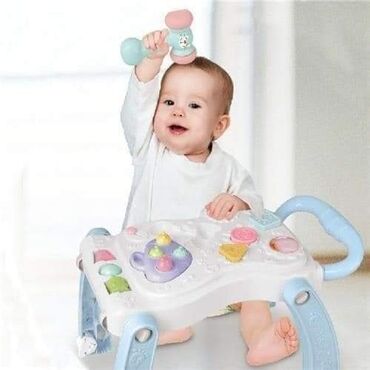 Ostale dečije stvari: MULTIFUNKCIONALNA BABY ŠETALICA 2u1 MOŽE DA BUDE EDUKATIVNI STO ILI — 9