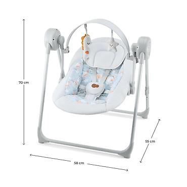 dechatlon skafanderi: Kinderkraft stolica za ljuljanje SWINGEE grey (šifra: KBSWIN00GRY) — 5