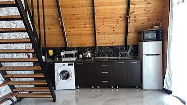 Həyət evi alıram: Gunluk ve aylıq kiraye 70-80azn !🥰A‑Frame tipli taxta kottec – gecə — 14