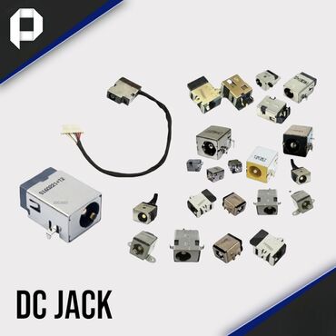 Digər ehtiyat hissələri: DC JACKlar Noutbuk konnektorları (dc jack) #️⃣hər növ noutbuk