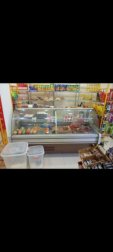 bar vitrini: Məhsul: Mağaza üçün soyuducu vitrin (şirniyyat–süd–kolbasa vitrini) — 1