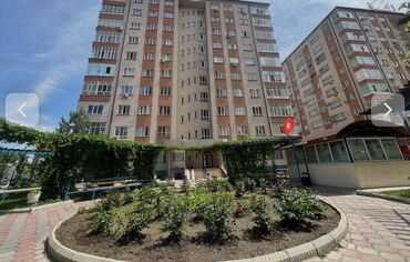 квартира токмок на долгий срок: 1 бөлмө, 49 кв. м, Элитка, 10 кабат, Евроремонт