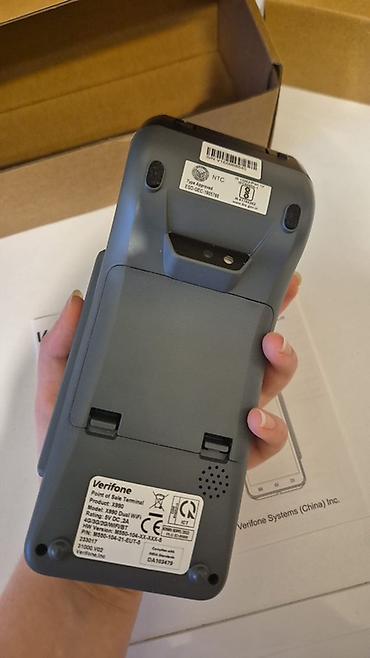 Kassa avadanlığı: Verifone X990 POS terminalı Xüsusiyyətlər: - Android əsaslı ağıllı — 5