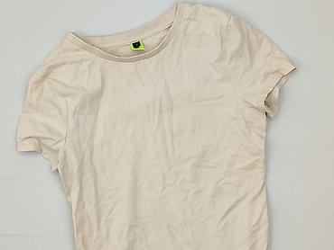 jeansy ecru: T-shirt damski, rozmiar S — 1