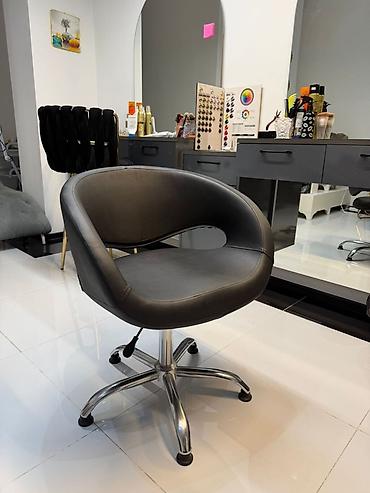 salon kıreslosu: Gözəllik salonları və bərbərlər üçün rahat salon kreslosu. - Dizayn — 2