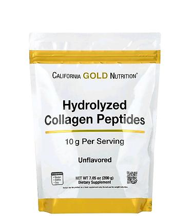 whey gold standard: California Gold Nutrition Hydrolyzed Collagen бычий -(-без вкуса) - — 1
