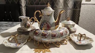 Süfrə qab-qacaqı: Çay dəsti, rəng - Ağ, Madonna, 6 nəfərlik, Polşa