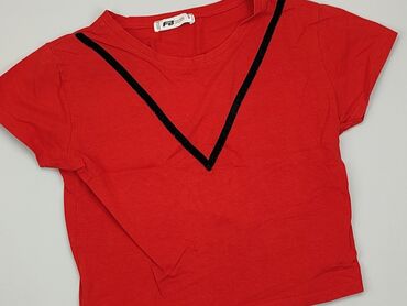 czerwone t shirty tommy hilfiger: Top FBsister, S (EU 36), condition - Good