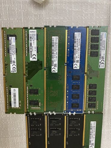 Operativ yaddaş (RAM): Operativ yaddaş (RAM) Samsung, 8 GB, 2400 Mhz, DDR4, PC üçün, Yeni