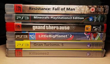 playstation 4 qiymet: PS3 oyunları/игры Minecraft - 40 AZN GTA 4 - 20 AZN Killzone 2