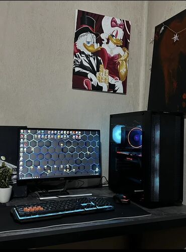 компьютеры block: Компьютер, ядролор - 6, Оюндар үчүн, Intel Core i5, AMD Radeon RX 5700 XT