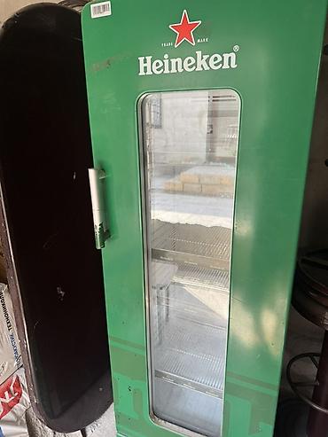 Soyuducu avadanlığı: Heineken brendli ticarət vitrini – şüşə qapılı soyuducu - Tək qapılı — 2