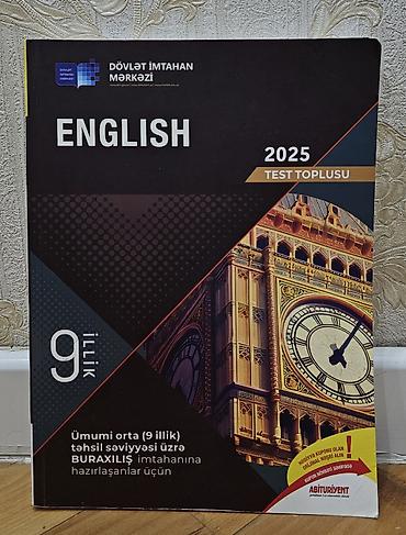Testlər: Məhsul: “ENGLISH – 2025 Test Toplusu” (Dövlət İmtahan Mərkəzi) — 1
