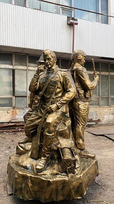 монумент: Скульптурные композиции на военную тематику — авторская мастерская. - — 5