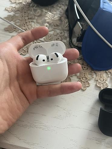 цены на power bank: Bluetooth qulaqlıq – TWS tipli, şarj qabı ilə - Kompakt ağ dizayn — 3