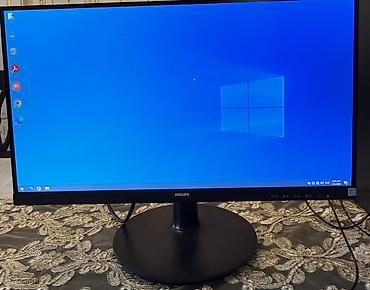 philips qulaqliq: Philips 221V8L/89 LCD monitor - Ekran diaqonalı: 21.5" - Panel: LCD - — 4