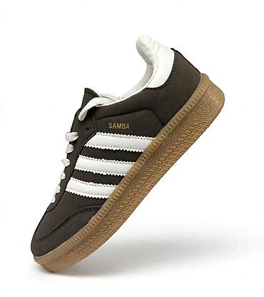 david blue: Adidas Samba patike – klasičan model sa karakterističnim gumiranim — 1