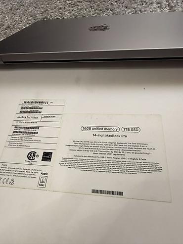 mak book: MacBook Pro SSD 1tb Сост хорошее ни одной царапины ! - 14-дюймовый — 3