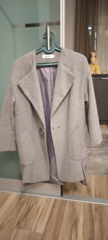 пальто loreta турция: Пальто M (EU 38), цвет - Серый