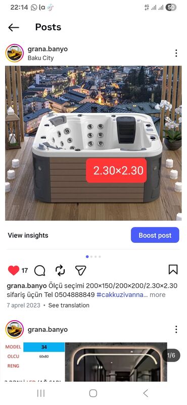 Cakuzi vannalar: Yeni Cakuzi vanna Motorlu, Pulsuz çatdırılma — 5