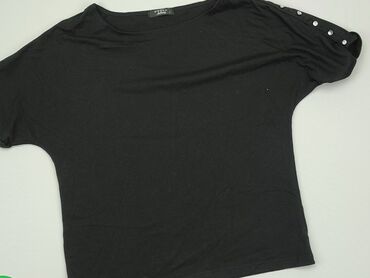 krotka czarne bluzki: Блуза жіноча, S, стан - Дуже гарний