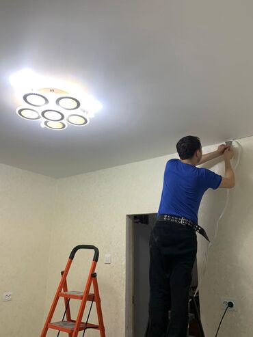 Натяжной потолок: Натяжной потолок Глянцевое, Матовое, 3D потолки Гарантия, Бесплатная консультация, Бесплатный замер — 13