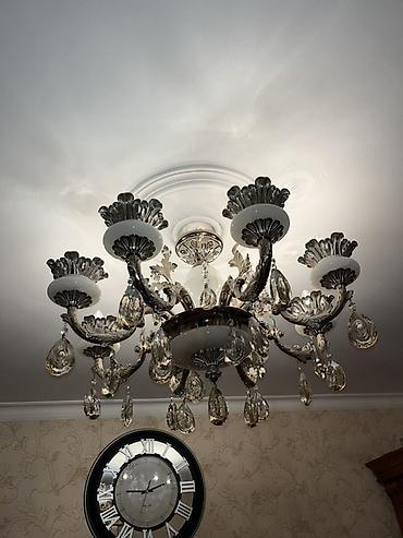 İşıqlandırma: Çılçıraq, 7 lampa, Metal — 2