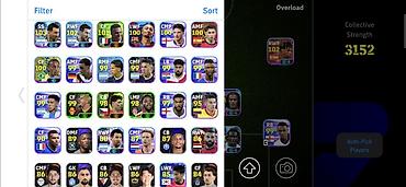 sup oyun: EFootball hesabı – orta reytinqli heyət Yeni açılmış hesabdır. Oyunçu — 2